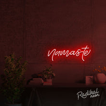 Load image into Gallery viewer, "Divine" Namaste Neon Sign