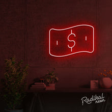 Load image into Gallery viewer, neon money sign