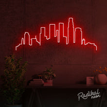 Load image into Gallery viewer, LA Skyline Neon Sign