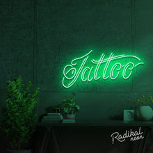 Load image into Gallery viewer, Cursive Tattoo #1 Neon Sign