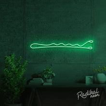 Load image into Gallery viewer, Bobby Pin Neon Sign