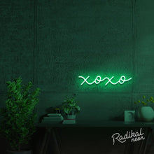 Load image into Gallery viewer, xoxo neon sign