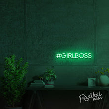 Load image into Gallery viewer, Girlboss Neon Sign
