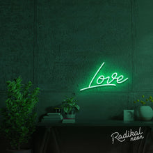 Load image into Gallery viewer, Big Love LED Neon Sign