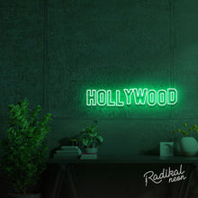 Load image into Gallery viewer, Hollywood LED Neon Sign