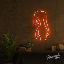 Load image into Gallery viewer, "Nudy Booty" Naked Figure Neon Sign