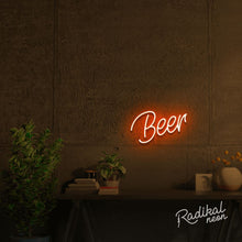 Load image into Gallery viewer, Beer LED Neon Sign