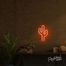 Load image into Gallery viewer, "Sahara" Cactus Neon Sign