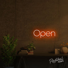 Load image into Gallery viewer, "The Essential" Open Neon Sign