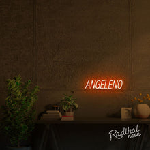 Load image into Gallery viewer, "Angeleno" Los Angeles Neon Sign