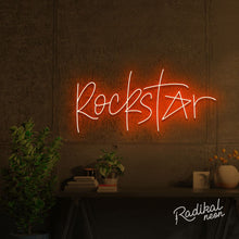 Load image into Gallery viewer, "Feelin' like a..." Rockstar Neon Sign