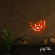 Load image into Gallery viewer, "Speak" Continuous Line Figure Neon Sign