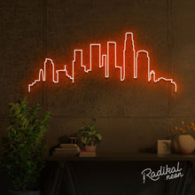 Load image into Gallery viewer, LA Skyline Neon Sign