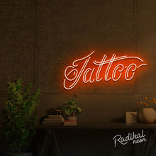 Load image into Gallery viewer, Cursive Tattoo #1 Neon Sign