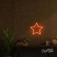 Load image into Gallery viewer, "Galatea" Star Neon Sign