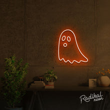 Load image into Gallery viewer, "Casper" Ghost Neon Sign