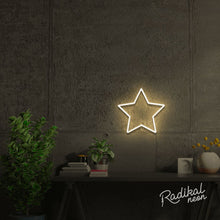 Load image into Gallery viewer, "Galatea" Star Neon Sign