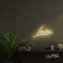 Load image into Gallery viewer, Big Love LED Neon Sign