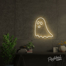 Load image into Gallery viewer, "Casper" Ghost Neon Sign