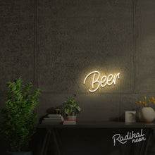 Load image into Gallery viewer, Beer LED Neon Sign