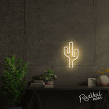 Load image into Gallery viewer, "Sahara" Cactus Neon Sign