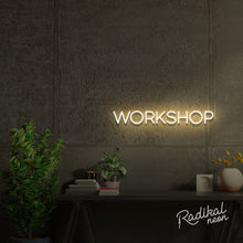 Load image into Gallery viewer, Workshop Neon Sign