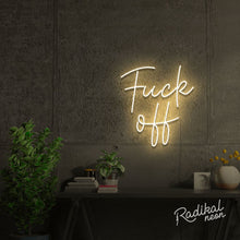 Load image into Gallery viewer, fuck off neon sign