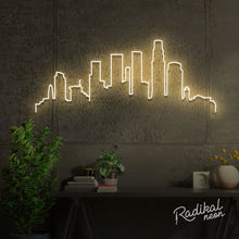 Load image into Gallery viewer, LA Skyline Neon Sign