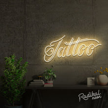 Load image into Gallery viewer, Cursive Tattoo #1 Neon Sign