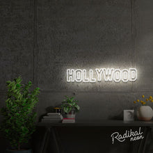 Load image into Gallery viewer, Hollywood LED Neon Sign