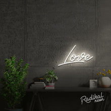 Load image into Gallery viewer, Big Love LED Neon Sign