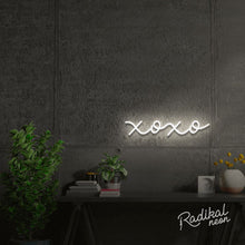 Load image into Gallery viewer, xoxo neon sign