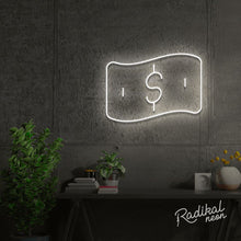 Load image into Gallery viewer, neon money sign