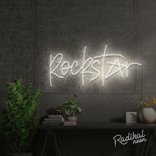 Load image into Gallery viewer, "Feelin' like a..." Rockstar Neon Sign