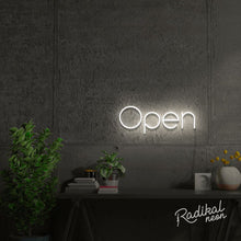 Load image into Gallery viewer, "The Essential" Open Neon Sign