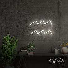 Load image into Gallery viewer, Aquarius Neon Sign