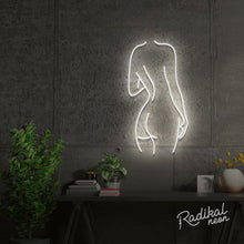 Load image into Gallery viewer, "Nudy Booty" Naked Figure Neon Sign