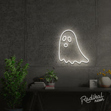 Load image into Gallery viewer, "Casper" Ghost Neon Sign