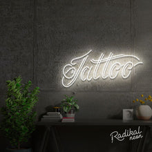 Load image into Gallery viewer, Cursive Tattoo #1 Neon Sign