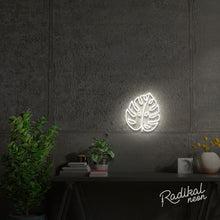 Load image into Gallery viewer, Monstera Leaf II Neon Sign