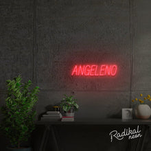 Load image into Gallery viewer, "Angeleno" Los Angeles Neon Sign
