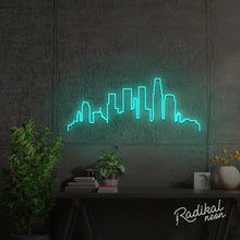 Load image into Gallery viewer, LA Skyline Neon Sign