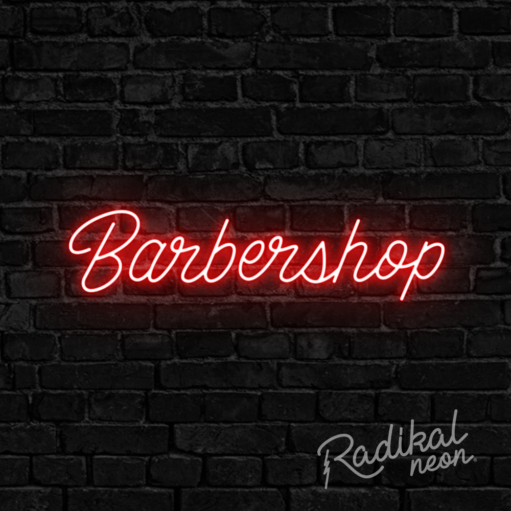 Barbershop Neon Sign