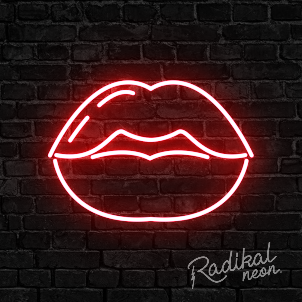 Lips Neon Sign