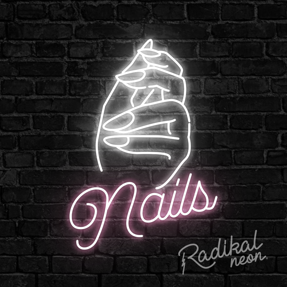 Nails Neon Sign