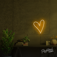 Load image into Gallery viewer, &quot;Little Love&quot; Heart Neon Sign
