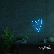 Load image into Gallery viewer, &quot;Little Love&quot; Heart Neon Sign
