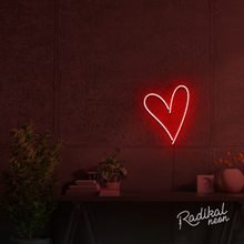 Load image into Gallery viewer, &quot;Little Love&quot; Heart Neon Sign
