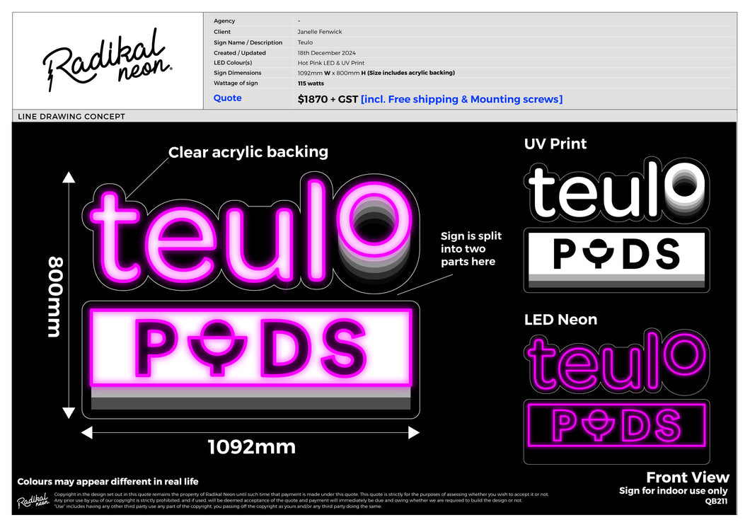 Tuelo Pods