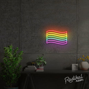 Pride Flag Neon Sign